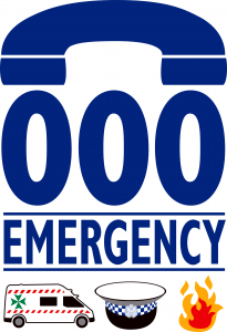 Click for more information on the Australian national emergency call number Triple Zero (000)